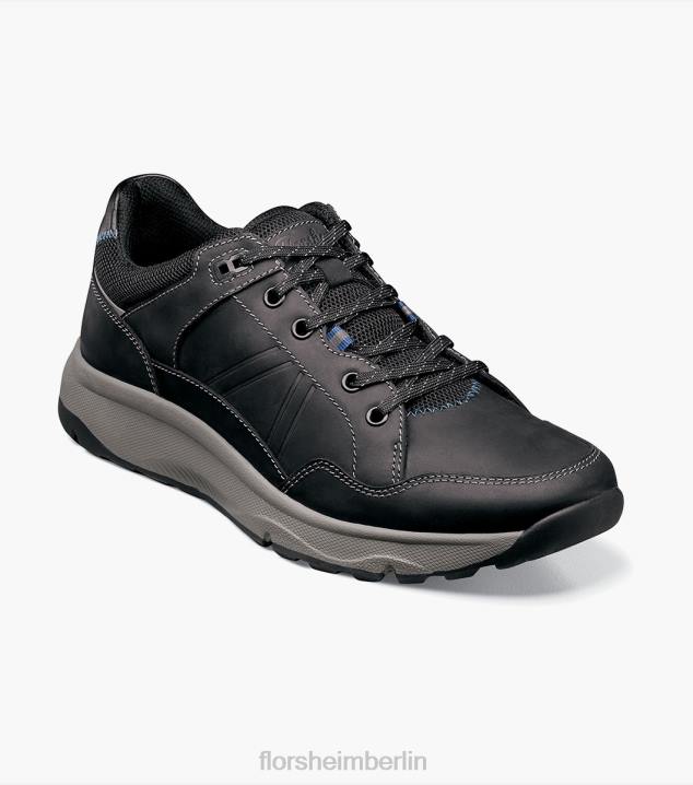 D280308 schwarzes Ch Schuhwerk Männer Florsheim Tread Lite 1 Moc-Toe-Schnürsneaker