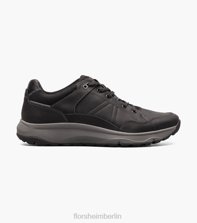 D280308 schwarzes Ch Schuhwerk Männer Florsheim Tread Lite 1 Moc-Toe-Schnürsneaker