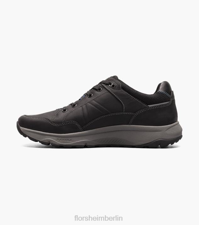 D280308 schwarzes Ch Schuhwerk Männer Florsheim Tread Lite 1 Moc-Toe-Schnürsneaker