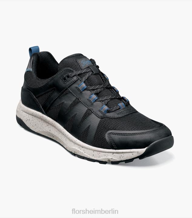 D280310 schwarzes Ch Schuhwerk Männer Florsheim Tread Lite 1 Mesh-Schnürsneaker mit Moc-Toe