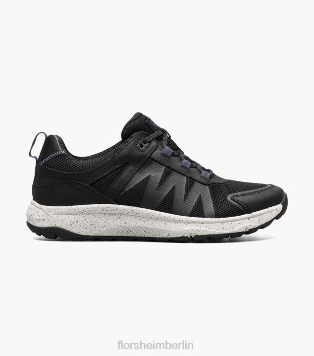 D280310 schwarzes Ch Schuhwerk Männer Florsheim Tread Lite 1 Mesh-Schnürsneaker mit Moc-Toe