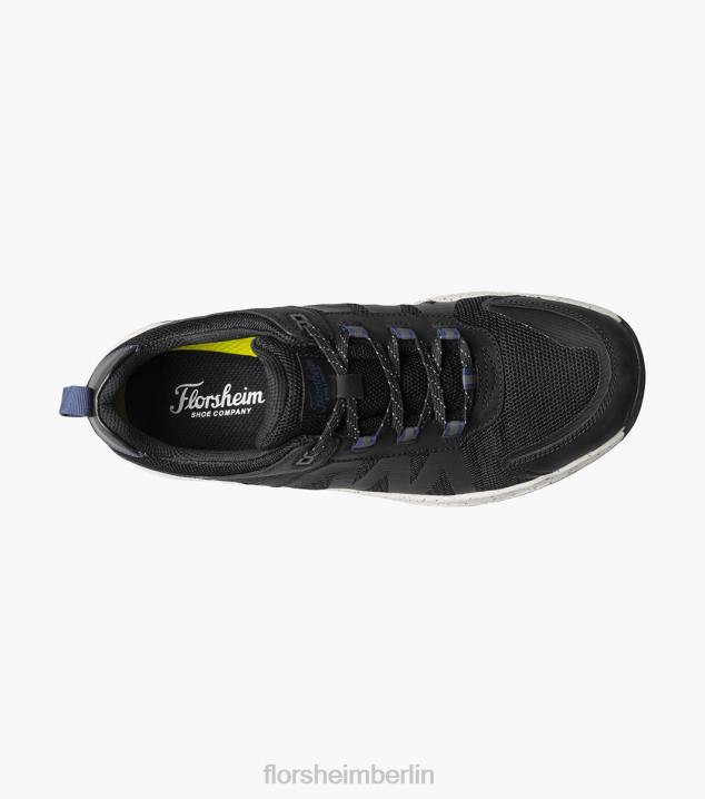 D280310 schwarzes Ch Schuhwerk Männer Florsheim Tread Lite 1 Mesh-Schnürsneaker mit Moc-Toe