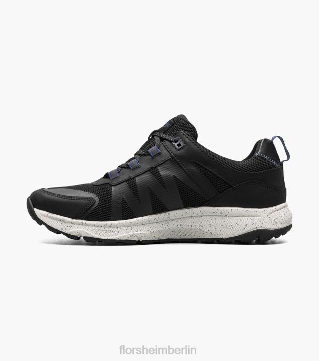 D280310 schwarzes Ch Schuhwerk Männer Florsheim Tread Lite 1 Mesh-Schnürsneaker mit Moc-Toe