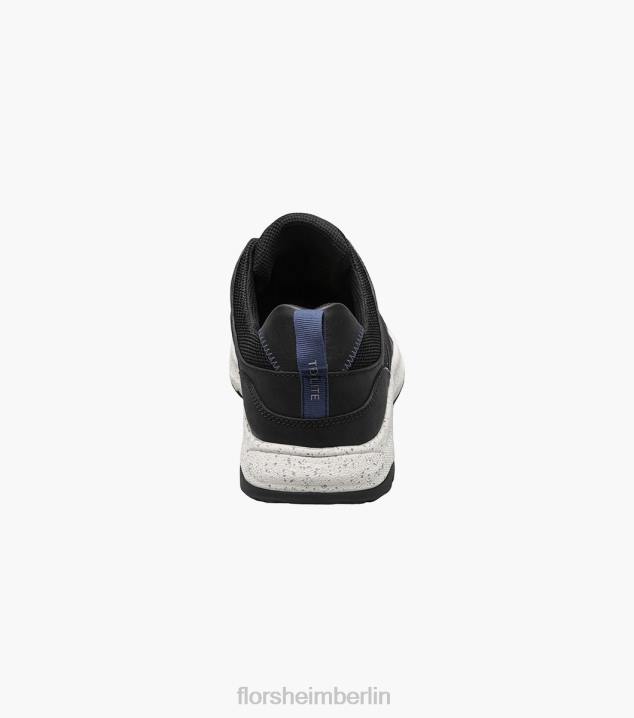 D280310 schwarzes Ch Schuhwerk Männer Florsheim Tread Lite 1 Mesh-Schnürsneaker mit Moc-Toe