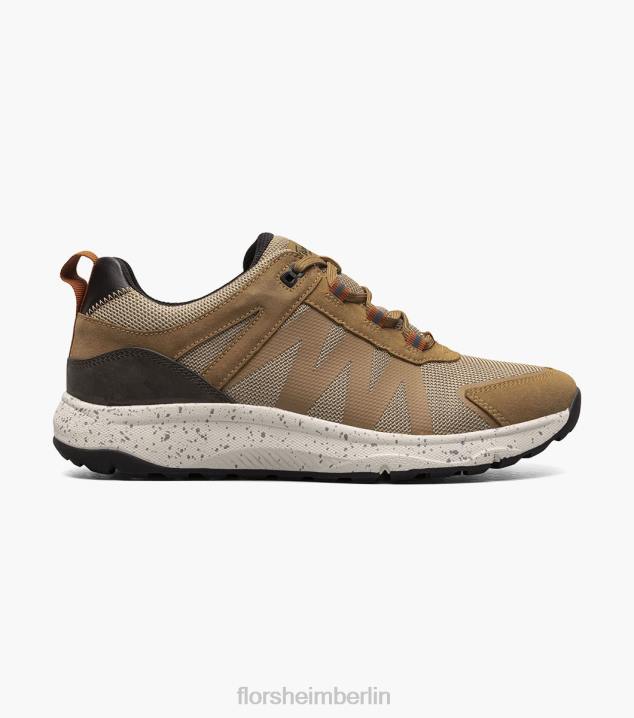 D280311 bräunen Schuhwerk Männer Florsheim Tread Lite 1 Mesh-Schnürsneaker mit Moc-Toe