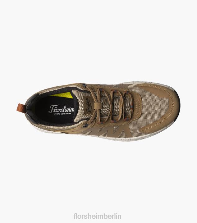 D280311 bräunen Schuhwerk Männer Florsheim Tread Lite 1 Mesh-Schnürsneaker mit Moc-Toe