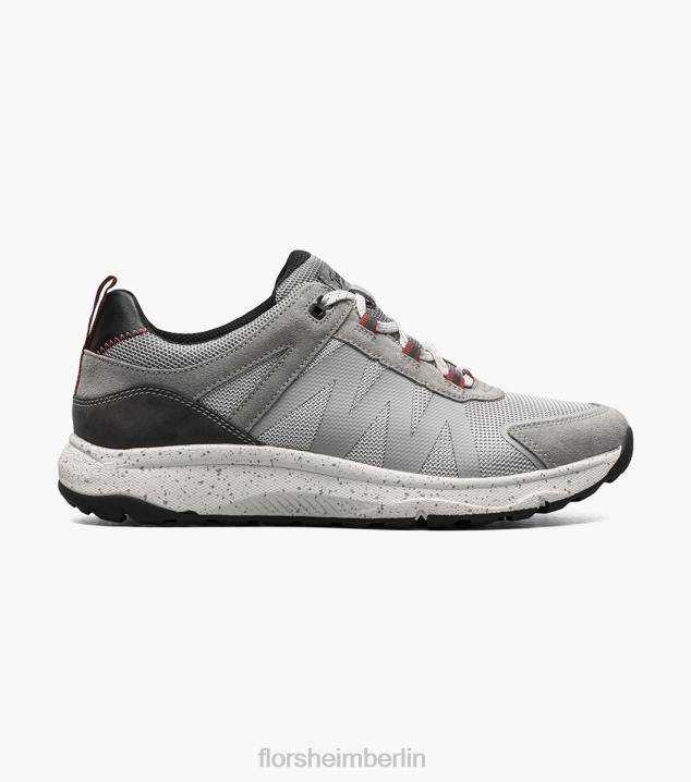D280312 grau Schuhwerk Männer Florsheim Tread Lite 1 Mesh-Schnürsneaker mit Moc-Toe