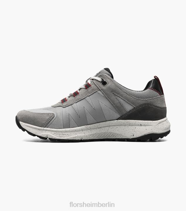 D280312 grau Schuhwerk Männer Florsheim Tread Lite 1 Mesh-Schnürsneaker mit Moc-Toe