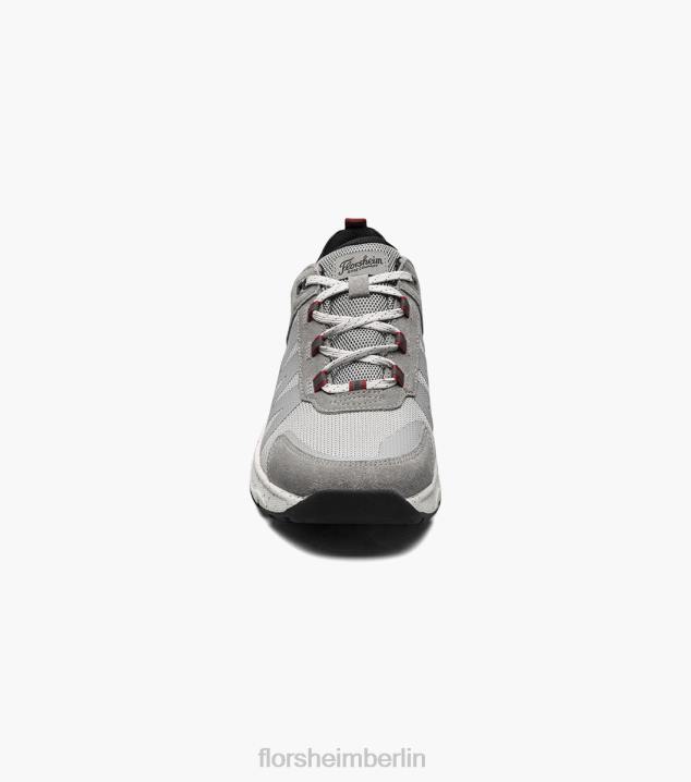 D280312 grau Schuhwerk Männer Florsheim Tread Lite 1 Mesh-Schnürsneaker mit Moc-Toe
