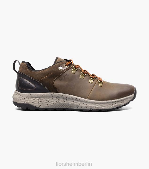 D280314 braunes Ch Schuhwerk Männer Florsheim Tread Lite 1 Schnürsneaker mit schlichter Zehenpartie