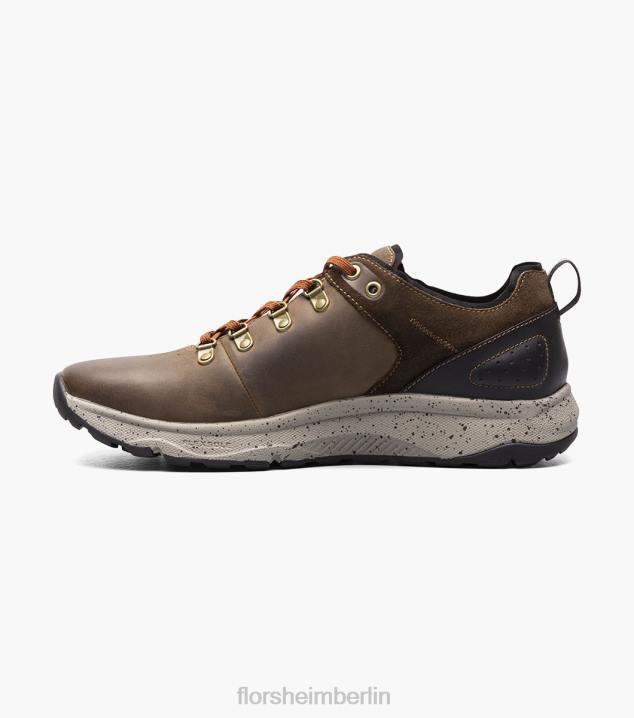 D280314 braunes Ch Schuhwerk Männer Florsheim Tread Lite 1 Schnürsneaker mit schlichter Zehenpartie