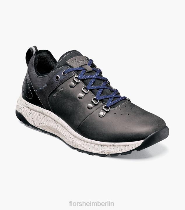 D280316 grau Schuhwerk Männer Florsheim Tread Lite 1 Schnürsneaker mit schlichter Zehenpartie