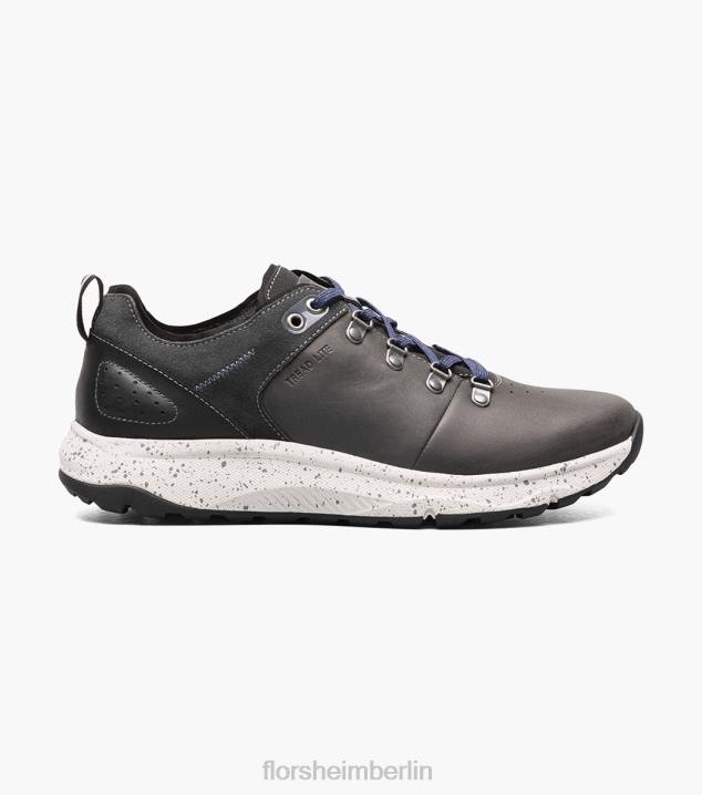 D280316 grau Schuhwerk Männer Florsheim Tread Lite 1 Schnürsneaker mit schlichter Zehenpartie