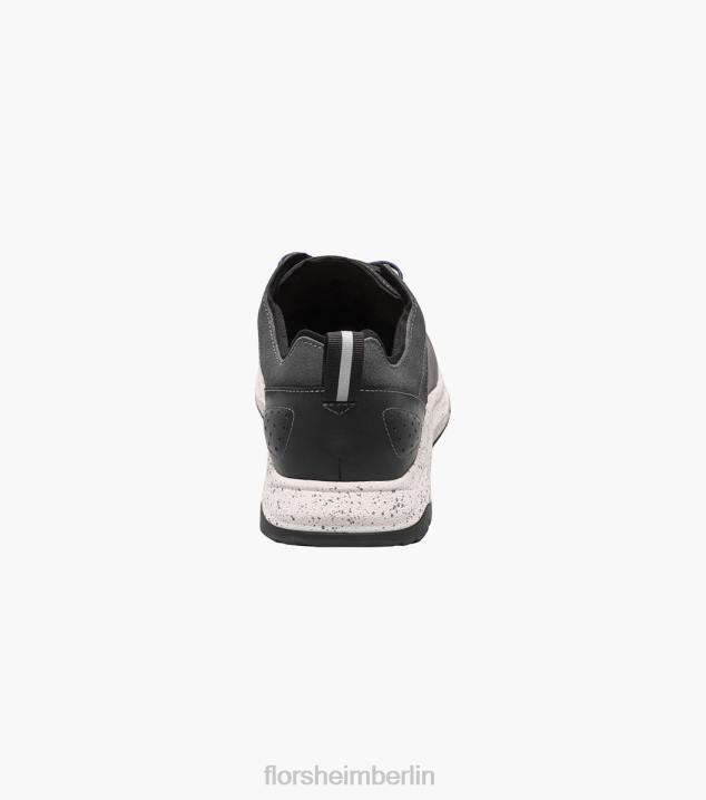 D280316 grau Schuhwerk Männer Florsheim Tread Lite 1 Schnürsneaker mit schlichter Zehenpartie