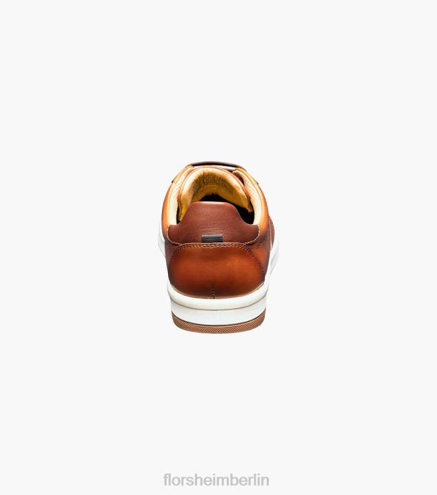 D280331 Cognac Schuhwerk Männer Florsheim Crossover-Sneaker mit Spitze bis zur Zehenpartie