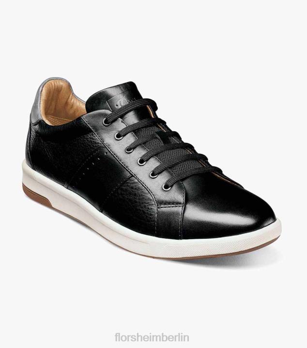 D280334 Schwarz Schuhwerk Männer Florsheim Crossover-Sneaker mit Spitze bis zur Zehenpartie