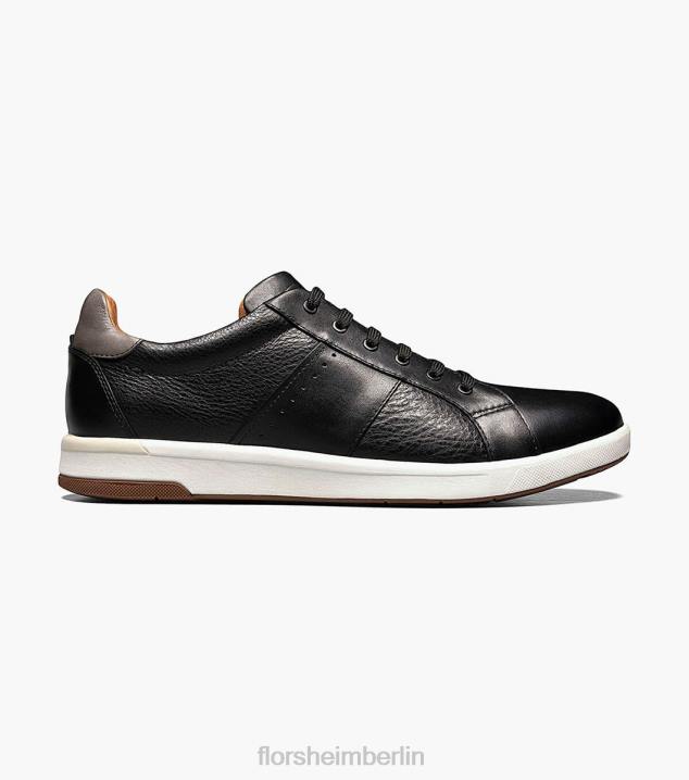 D280334 Schwarz Schuhwerk Männer Florsheim Crossover-Sneaker mit Spitze bis zur Zehenpartie