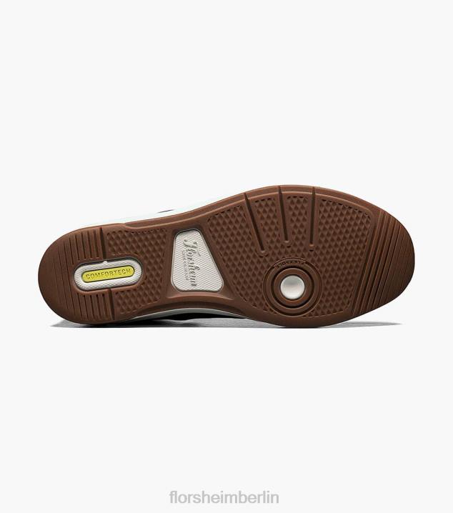 D280334 Schwarz Schuhwerk Männer Florsheim Crossover-Sneaker mit Spitze bis zur Zehenpartie