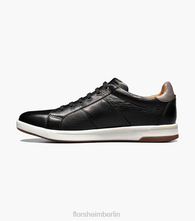 D280334 Schwarz Schuhwerk Männer Florsheim Crossover-Sneaker mit Spitze bis zur Zehenpartie