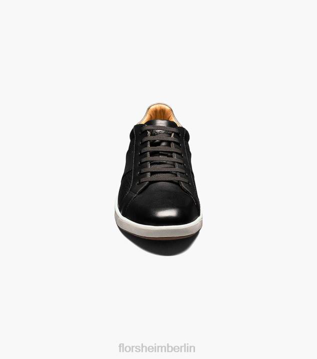 D280334 Schwarz Schuhwerk Männer Florsheim Crossover-Sneaker mit Spitze bis zur Zehenpartie
