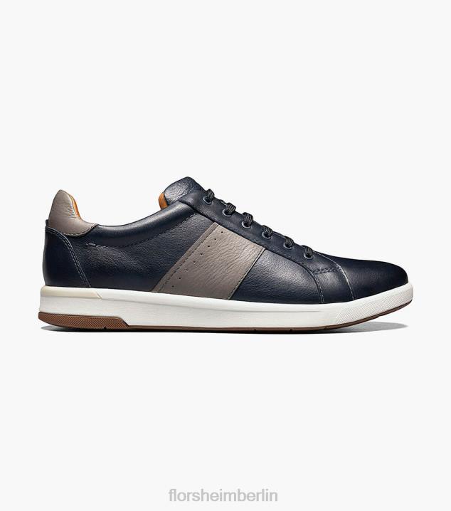 D280335 Marine Schuhwerk Männer Florsheim Crossover-Sneaker mit Spitze bis zur Zehenpartie