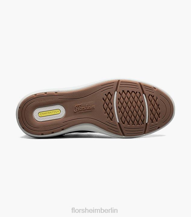 D280350 Pilz Schuhwerk Männer Florsheim Venture-Strick-Sneaker zum Schnüren mit schlichter Zehenpartie