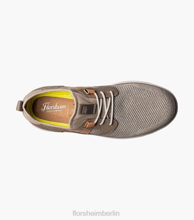 D280350 Pilz Schuhwerk Männer Florsheim Venture-Strick-Sneaker zum Schnüren mit schlichter Zehenpartie