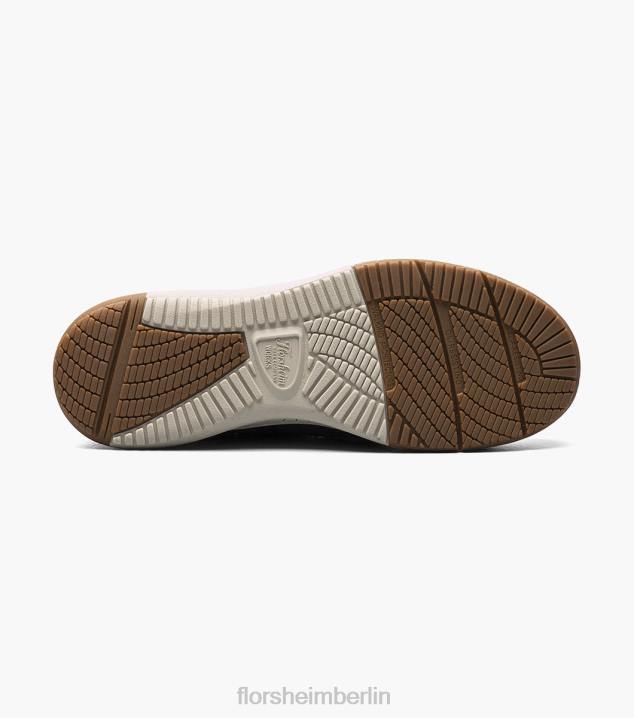 D280409 schwarz und braun Schuhwerk Männer Florsheim Conway-Sneaker mit zusammengesetzter Zehenpartie und schlichter Zehenpartie