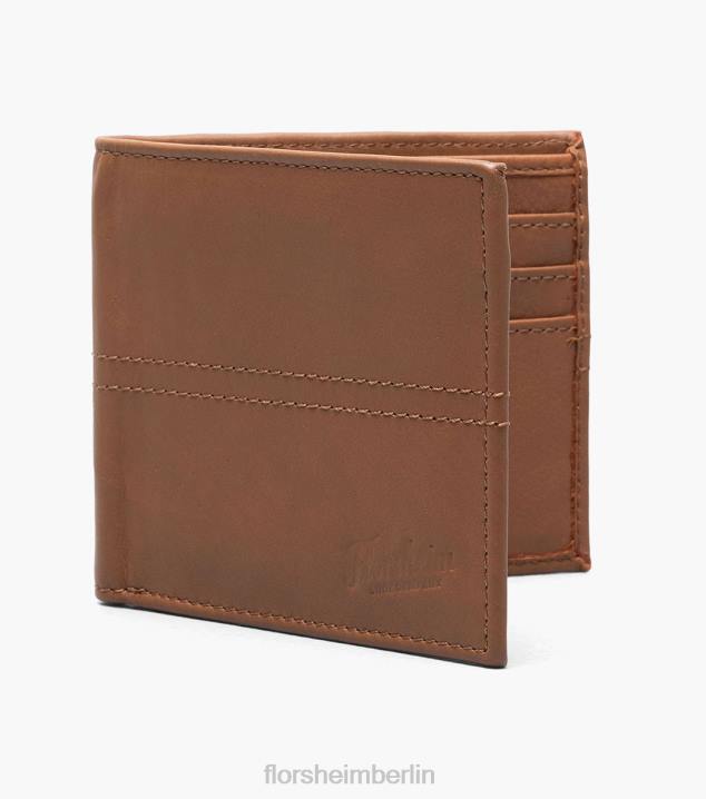 D280659 Cognac Zubehör unisex Florsheim Lewis Bifold-Geldbörse