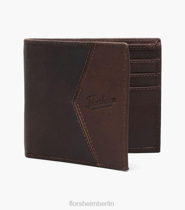 D280660 braunes Ch Zubehör unisex Florsheim Zweifach gefaltete Geldbörse von Caldwell