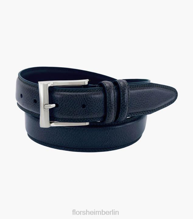 D280533 Marine Zubehör unisex Florsheim Martin XL-Gürtel aus genarbtem Leder