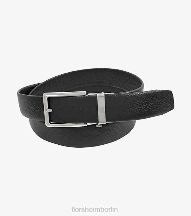 D280561 Schwarz Zubehör unisex Florsheim Gürtel mit Vizcarra-Schnalle