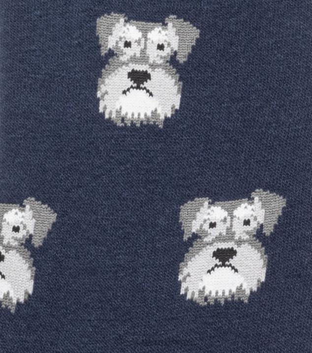 D280564 Marine Zubehör unisex Florsheim Schnauzer-Crew-Kleidersocken
