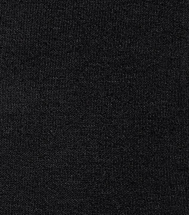 D280570 Schwarz Zubehör unisex Florsheim Flache Bambus-Kleidersocken mit Rundhalsausschnitt