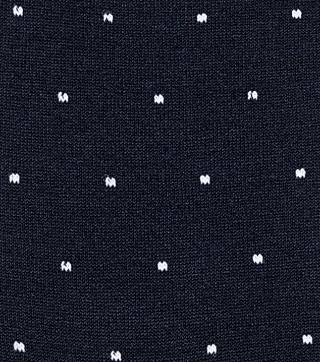 D280574 Marine Zubehör unisex Florsheim Crew-Kleidersocken mit Sternen