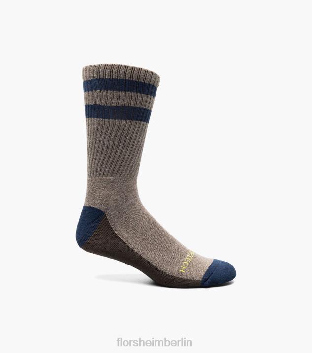 D280584 braun Zubehör unisex Florsheim Sportlich melierte Crew-Socken