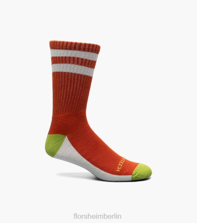 D280586 orange Zubehör unisex Florsheim Sport-Crew-Socken