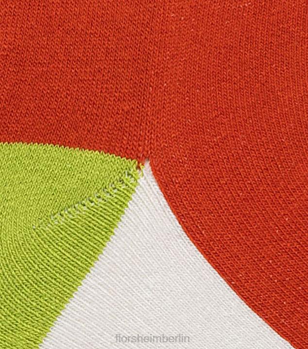 D280586 orange Zubehör unisex Florsheim Sport-Crew-Socken