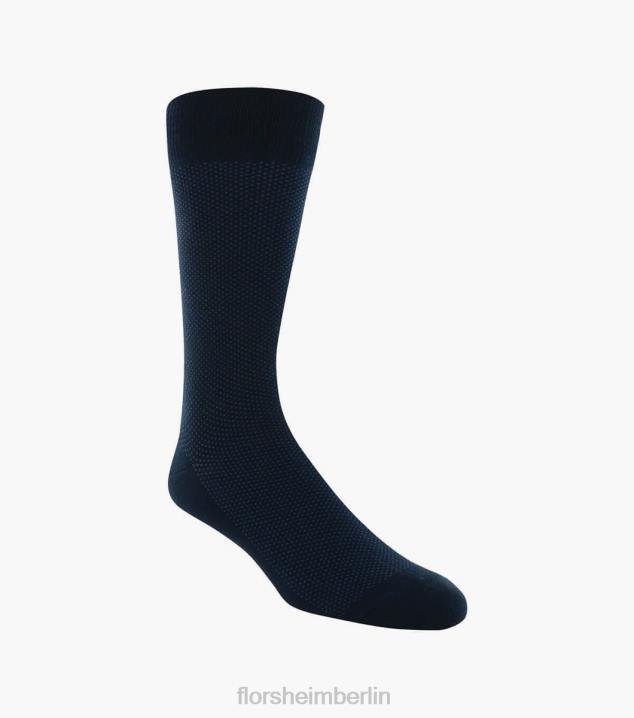 D280604 Marine Zubehör unisex Florsheim Pindot klassische große + große Kleidersocken