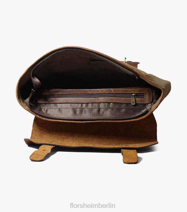 D280622 Grün Zubehör unisex Florsheim Orazio Canvas/Leder-Rucksack